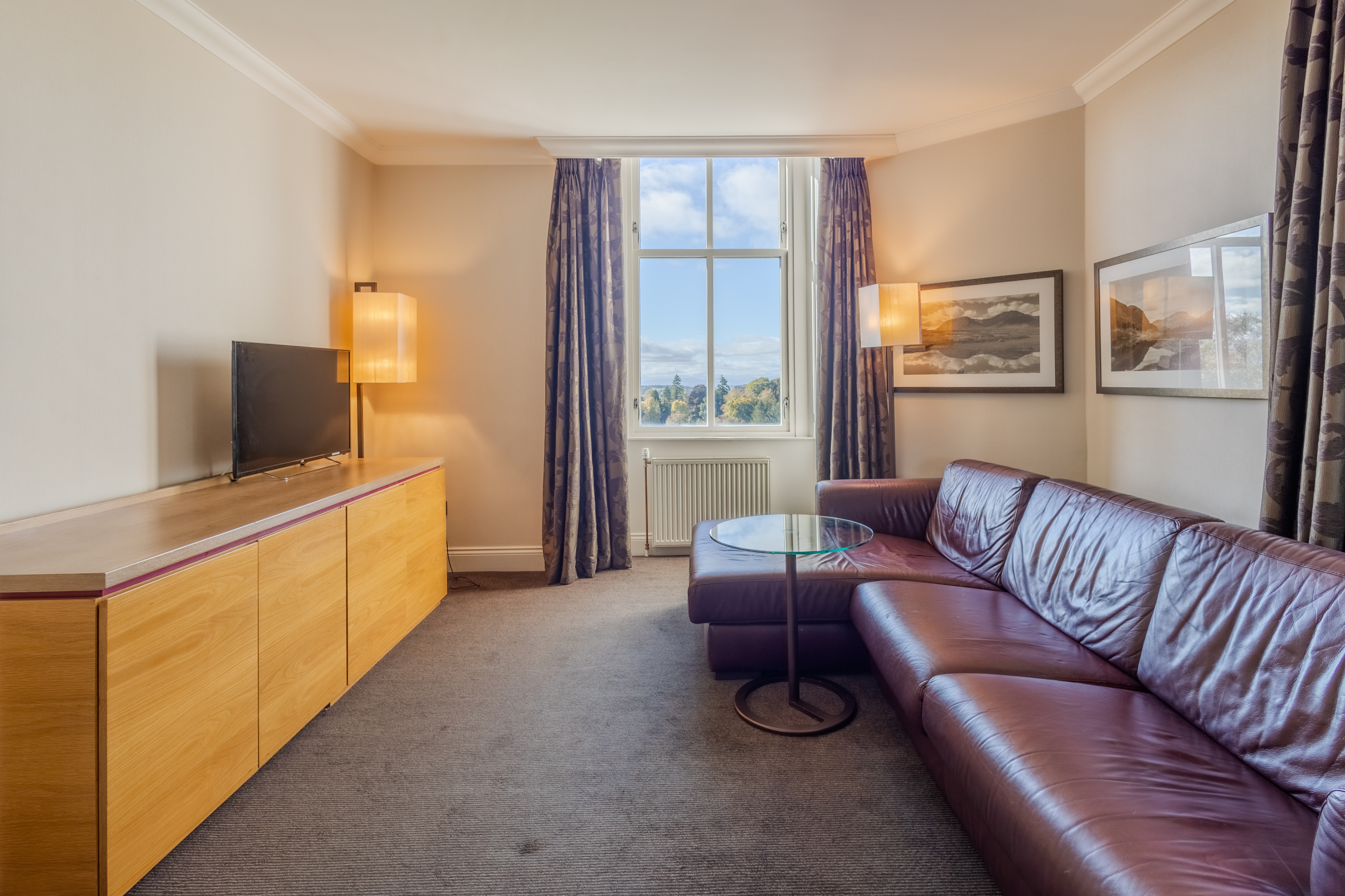 Lounge in Super Suite Apex Dunblane Hydro Hotel Lounge in Super Suite Apex Dunblane Hydro Hotel