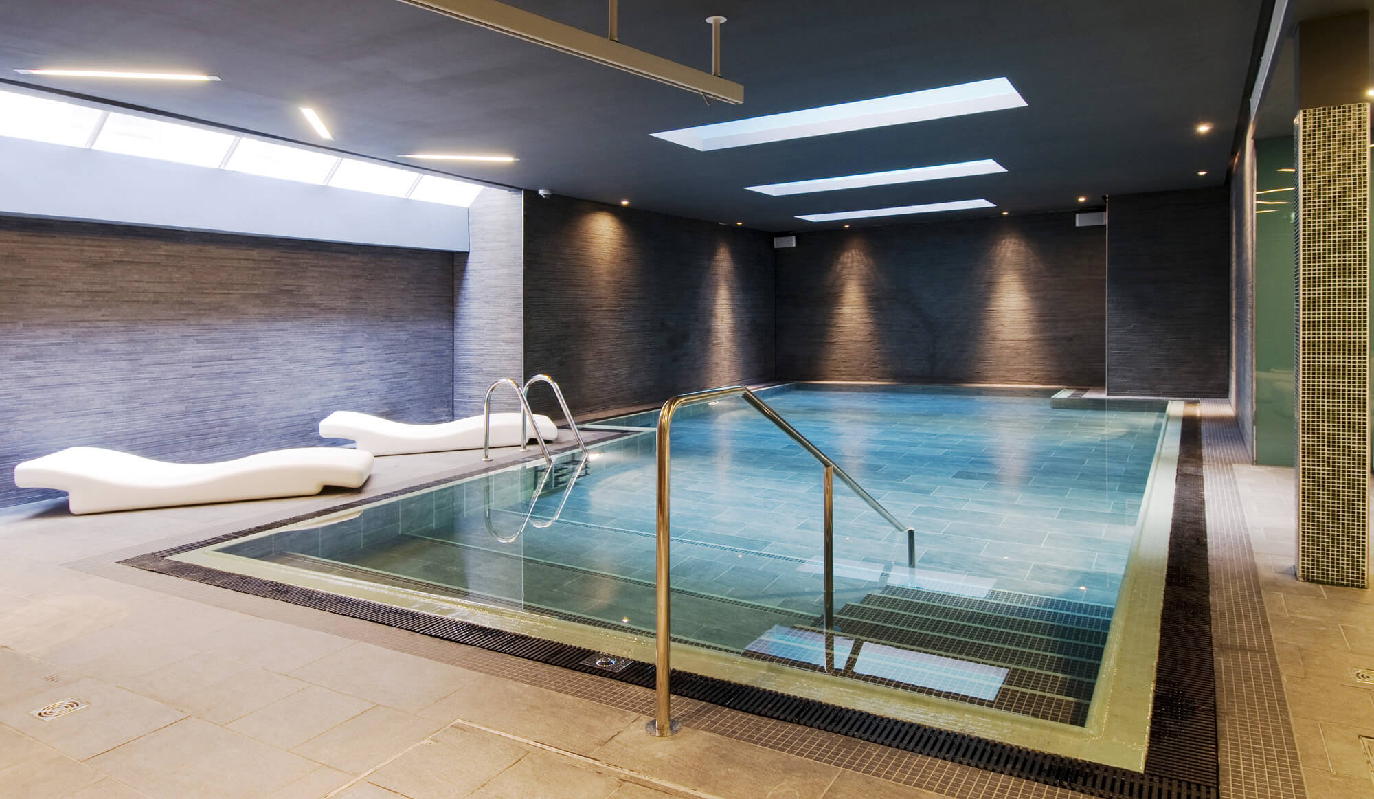 Pool at hotel spa edinburgh