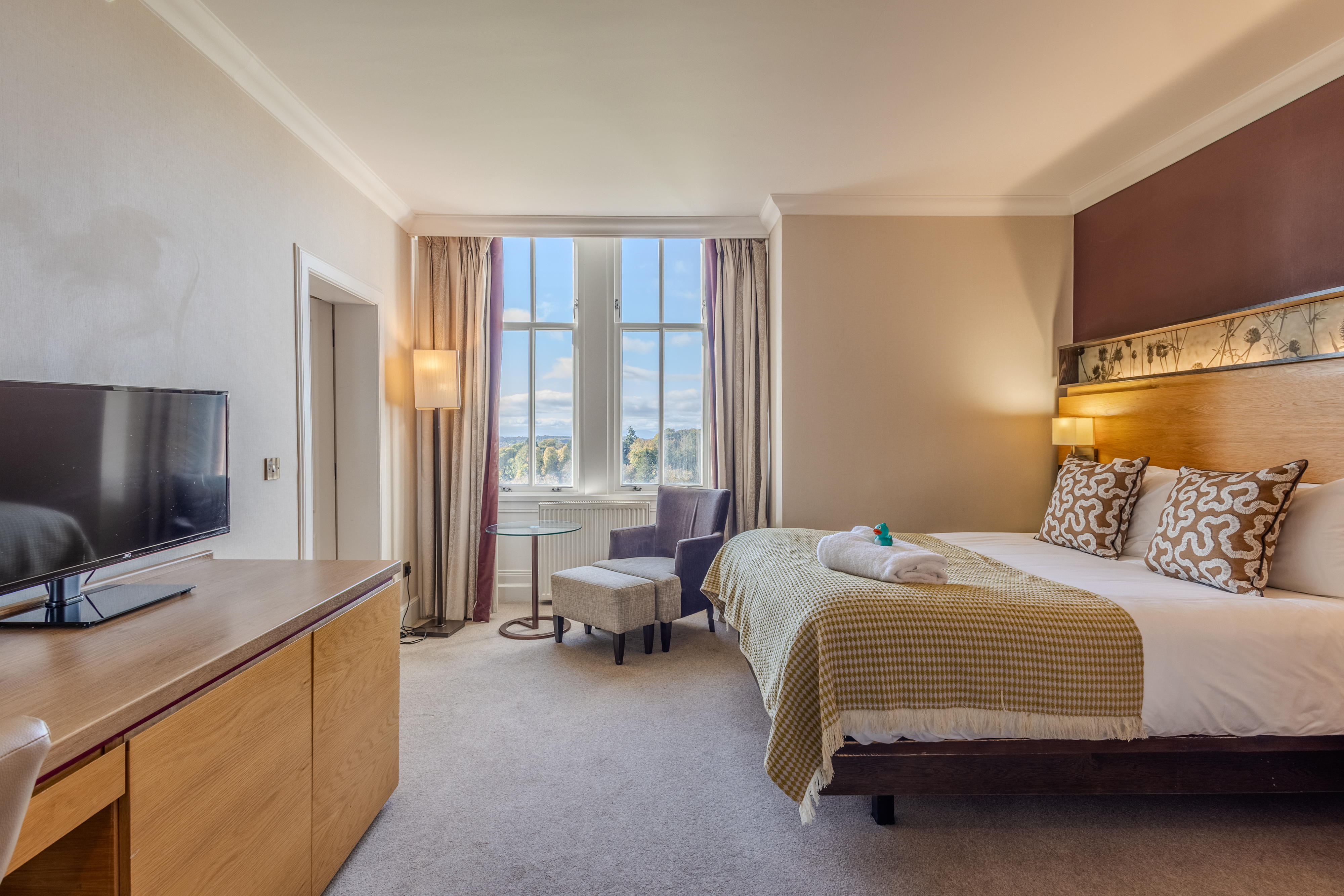 Double Plus Room at Apex Dunblane Hydro Hotel Double Plus Room at Apex Dunblane Hydro Hotel